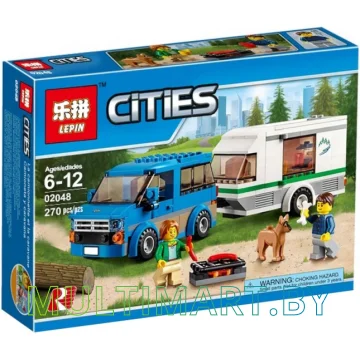 Конструктор Lepin 02048 Фургон для путешествий (270 деталей)